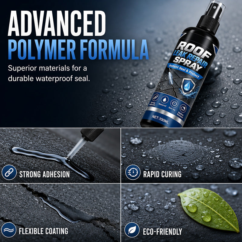 Waterproof Leak Repair Spray – Deep Penetration & Weather-Resistant Seal