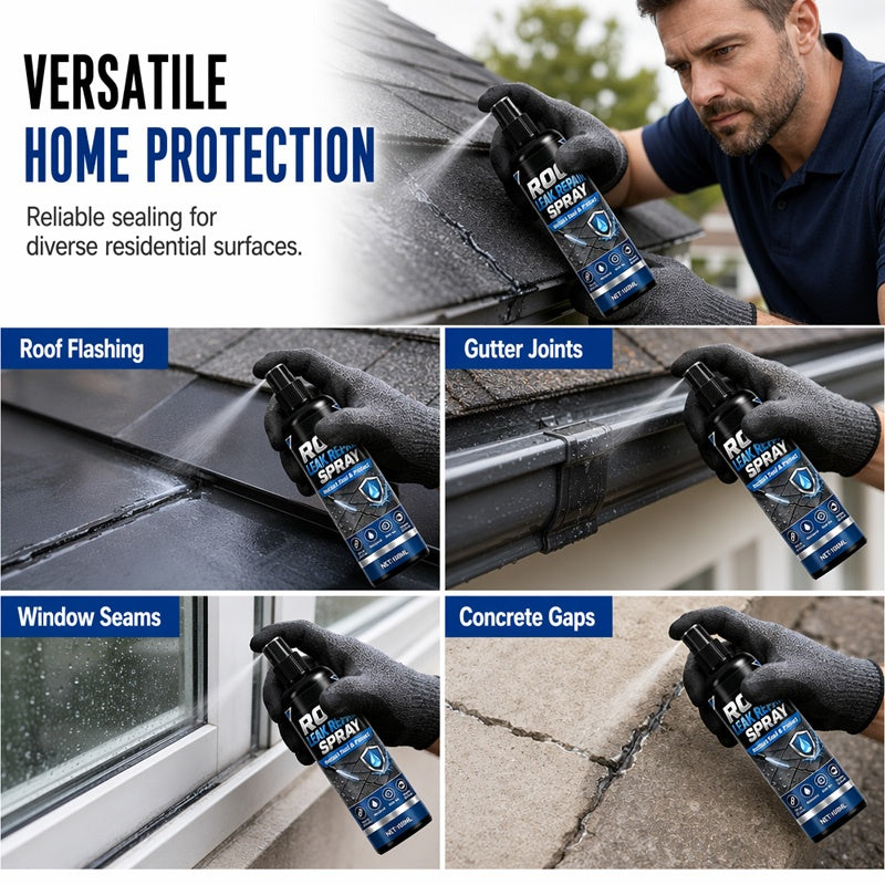 Waterproof Leak Repair Spray – Deep Penetration & Weather-Resistant Seal