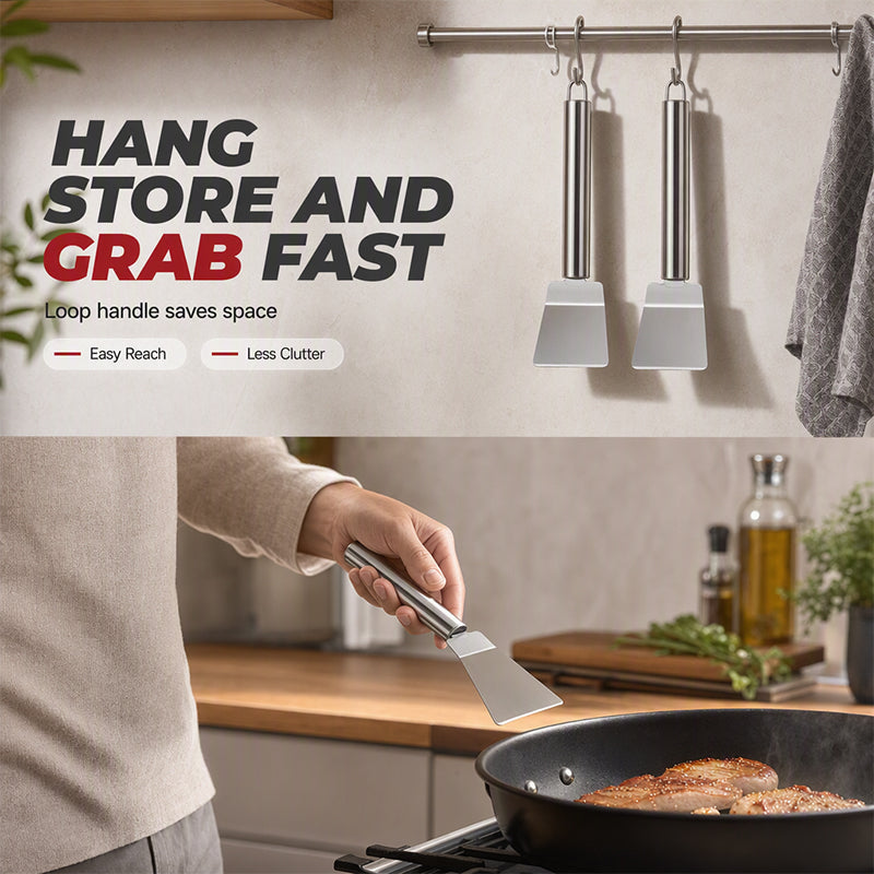Scrape Frost Instantly! No-Bend Stainless Multi-Surface Cleaner