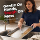 Scrape Frost Instantly! No-Bend Stainless Multi-Surface Cleaner