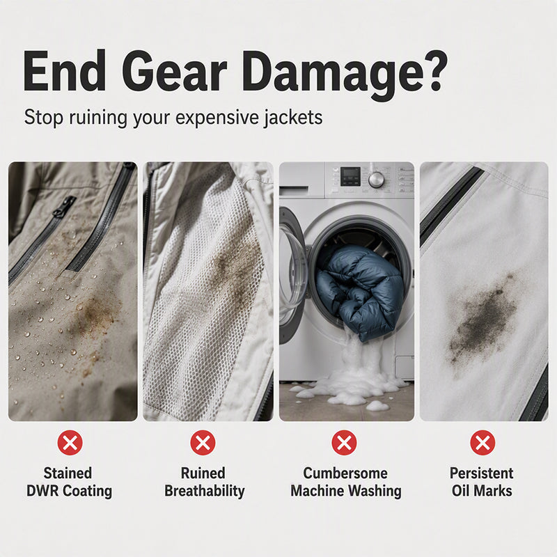 Dry Foam Garment Cleaner – Stain Removal & Gentle Formula