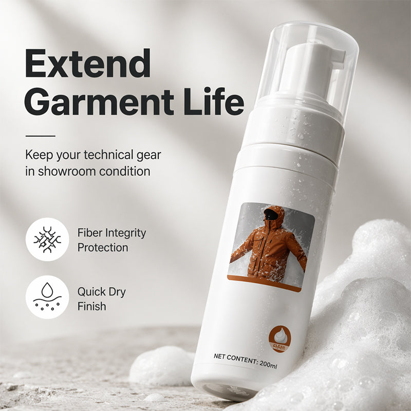 Dry Foam Garment Cleaner – Stain Removal & Gentle Formula