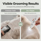 Silent Pet Hair Clipper with LED Light and Ceramic Blade for Dogs and Cats