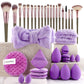 51-Piece Makeup Brush & Sponge Kit – Pro Results, No Patchy Finish