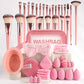 51-Piece Makeup Brush & Sponge Kit – Pro Results, No Patchy Finish