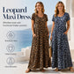 Leopard Maxi Dress – Flowing & Versatile Style Design