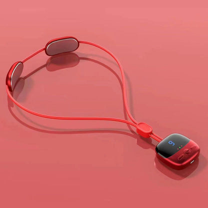 Melt Neck Tension Anywhere! Wearable 3-Level Heat Massager