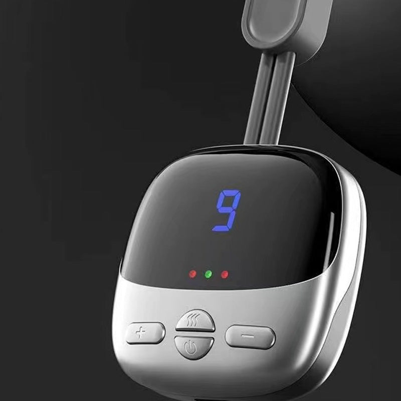 Melt Neck Tension Anywhere! Wearable 3-Level Heat Massager