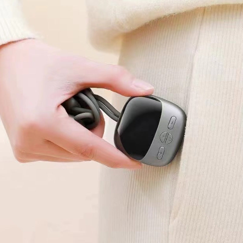 Melt Neck Tension Anywhere! Wearable 3-Level Heat Massager