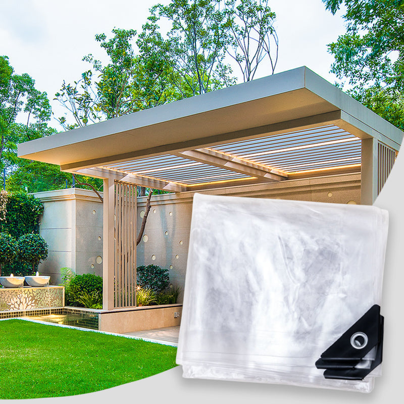 Shield Any Space Instantly! No-Dark Heavy Duty Clear Tarp