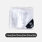 Shield Any Space Instantly! No-Dark Heavy Duty Clear Tarp