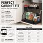 🔥2026 hot sale🔥.2-Tier Pull-Out Under Sink Organizer.The kitchen, bathroom, and bedroom—these storage solutions help keep your home clean and tidy.