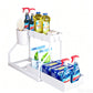 🔥2026 hot sale🔥.2-Tier Pull-Out Under Sink Organizer.The kitchen, bathroom, and bedroom—these storage solutions help keep your home clean and tidy.