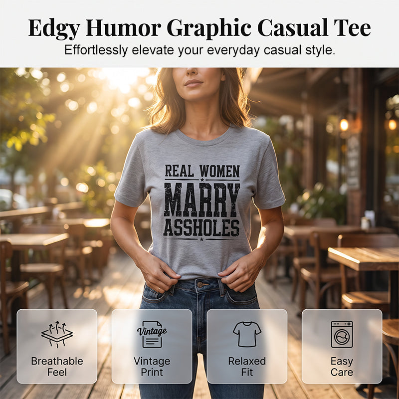 👗☀️ Summer Essential! 🎨Women's Casual Crew Neck Summer Top – Humor Graphic, Relaxed Fit.