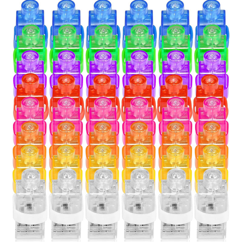 Light Up Any Party Instantly! Mini Colorful LED Finger Lights