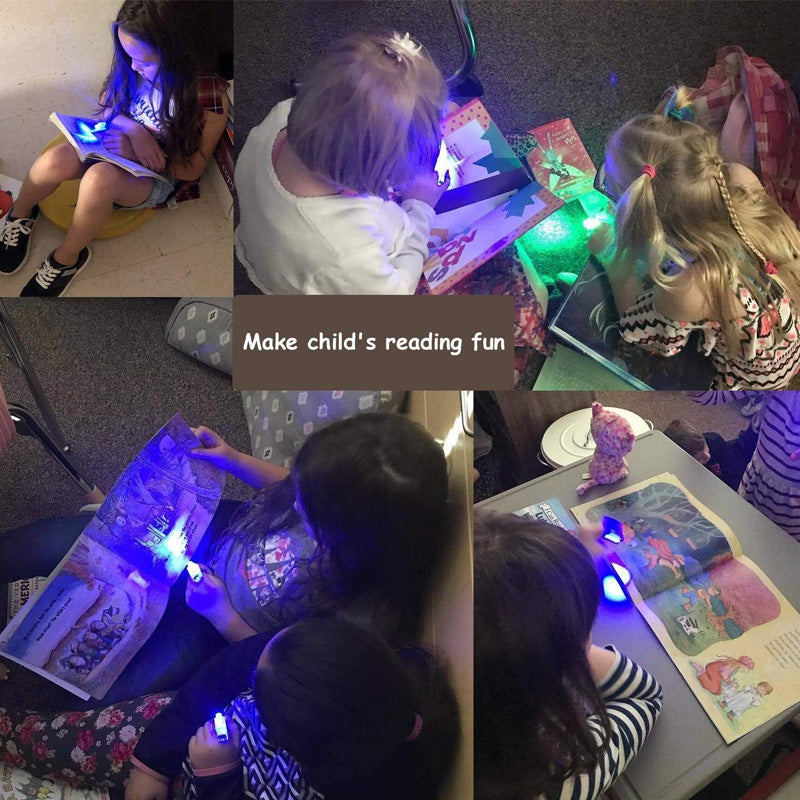 Light Up Any Party Instantly! Mini Colorful LED Finger Lights