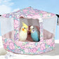 Cool Any Bird Instantly! No-Drill Breathable Mesh Hideaway