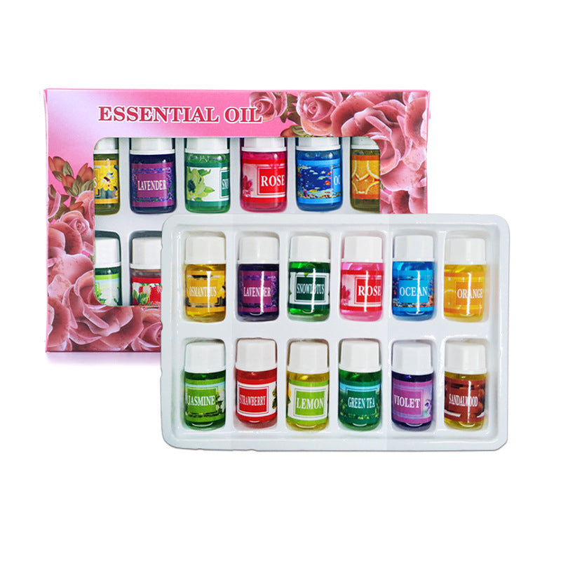 🔥Limited Time 50% Off！12-Scent Essential Oil Set – Water-Soluble & Diffuser-Ready Design