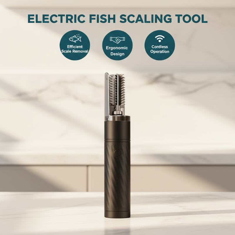 Scale Fish Instantly! Rechargeable Automatic Fish Scaler