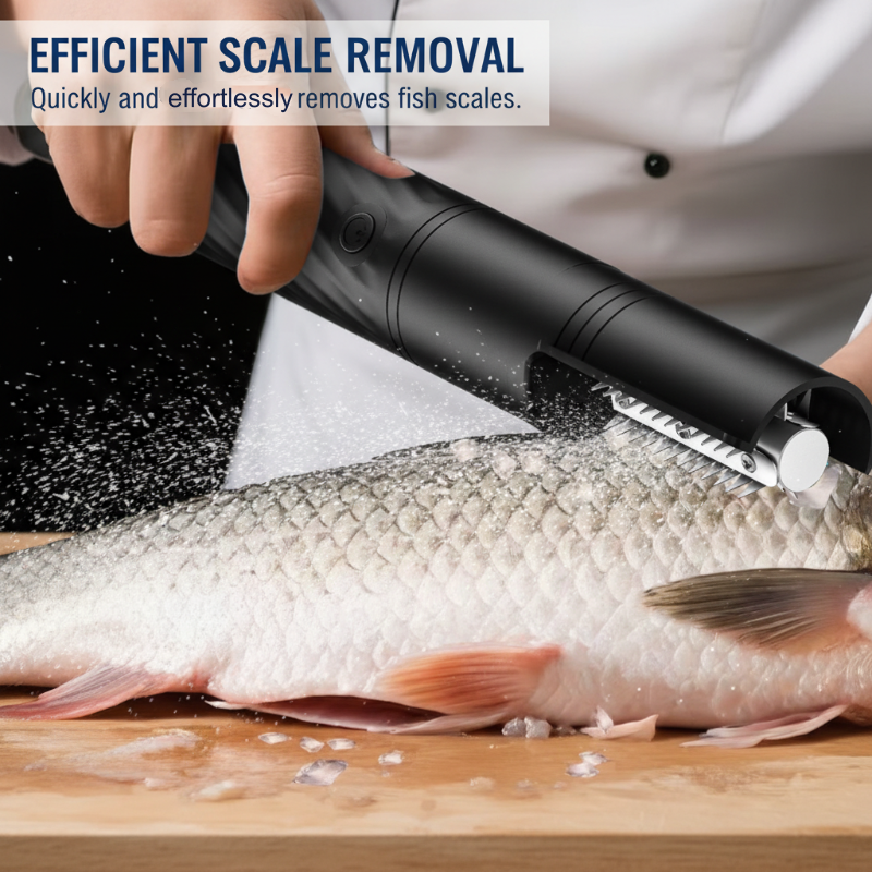 Scale Fish Instantly! Rechargeable Automatic Fish Scaler