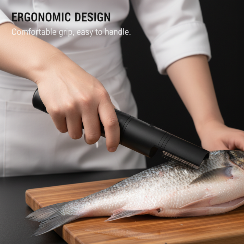 Scale Fish Instantly! Rechargeable Automatic Fish Scaler