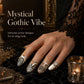 Gothic Fingernail Rings – Adjustable & Vintage Style Design