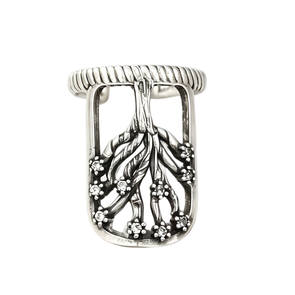 Gothic Fingernail Rings – Adjustable & Vintage Style Design