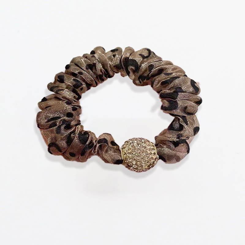 🎁 Rhinestone Mesh Hair Tie