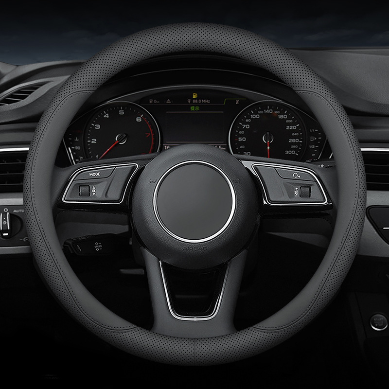 Universal 15-Inch Anti-Slip Steering Wheel Cover