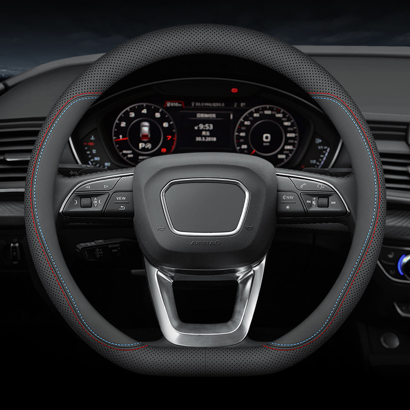 Universal 15-Inch Anti-Slip Steering Wheel Cover
