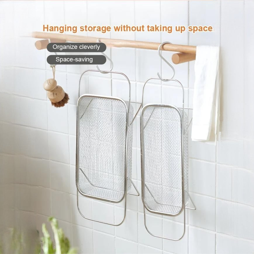 Dry Dishes Instantly! Stainless Steel Over-Sink Rack