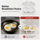 Limited-Time Offer📢Poach Eggs in Minutes! No-Oil Dual-Cavity Microwave Poacher