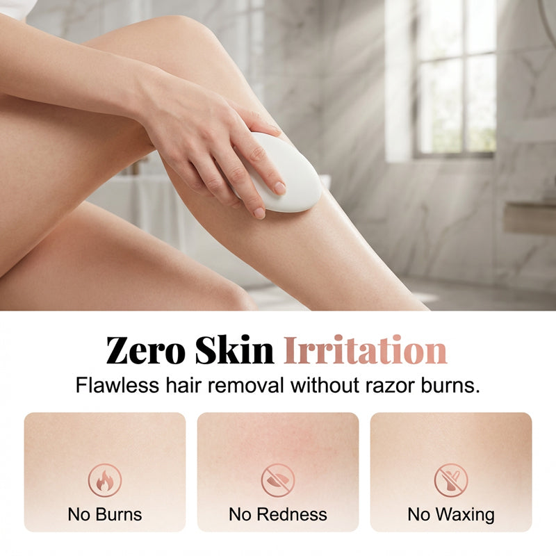 Crystal Hair Eraser – Painless & Dual Exfoliation Design