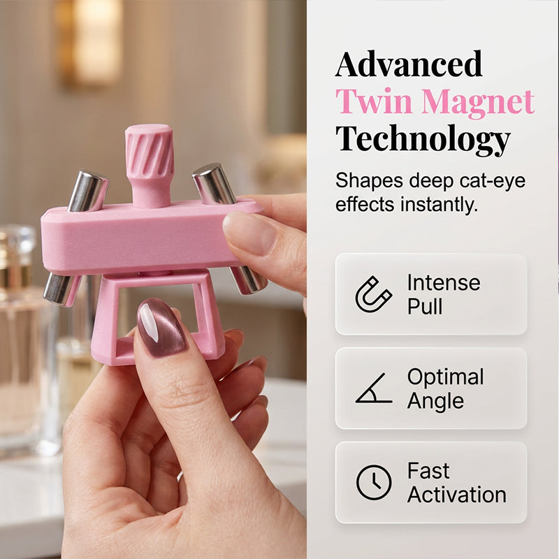 Cat-Eye Gel Polish Magnet – Rotating & Precise Design