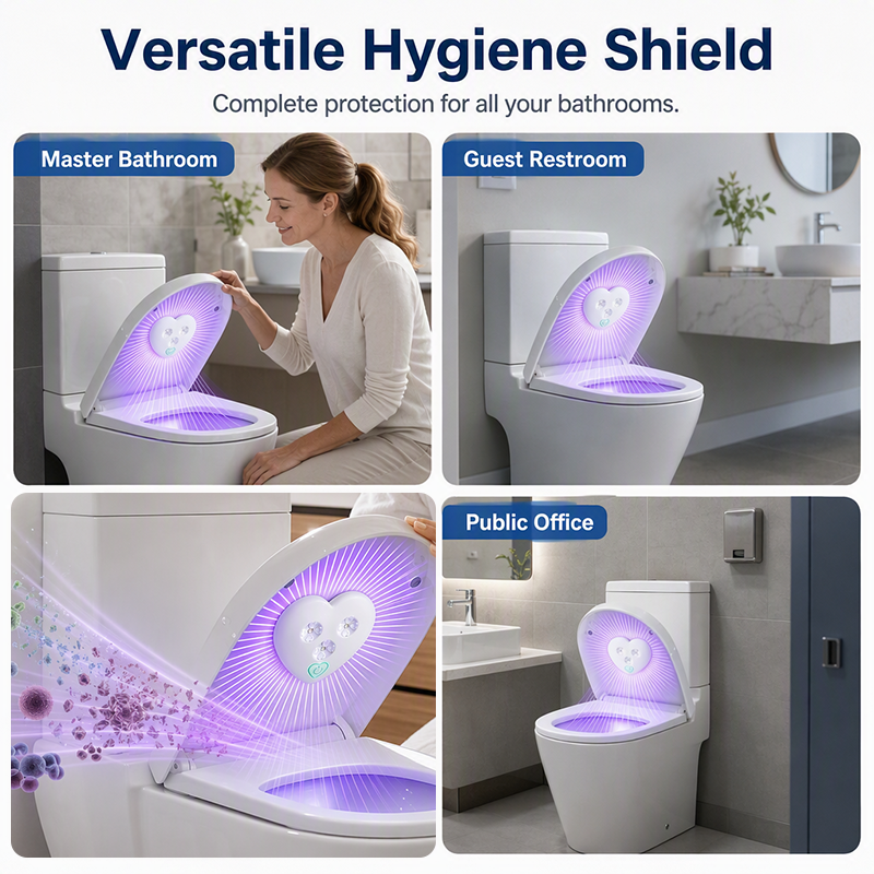 Smart UVC Toilet Light – Auto Sensor, No Hands