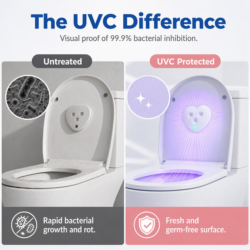 Smart UVC Toilet Light – Auto Sensor, No Hands
