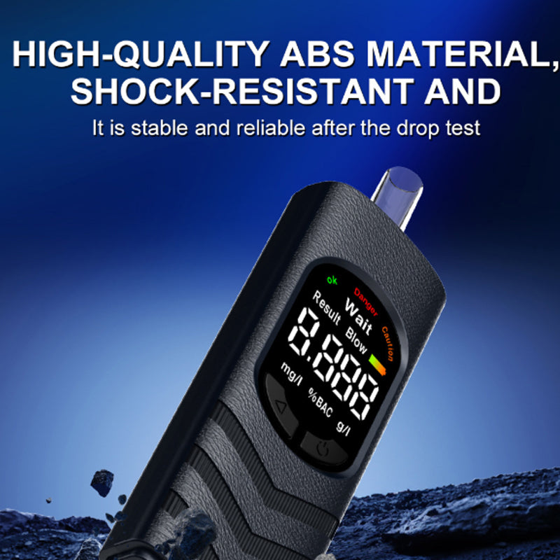⏳🔥LIMITED-TIME 50% OFF! ⏰Digital Breathalyzer – Voice Alert & USB Rechargeable Design, No More Risky Driving