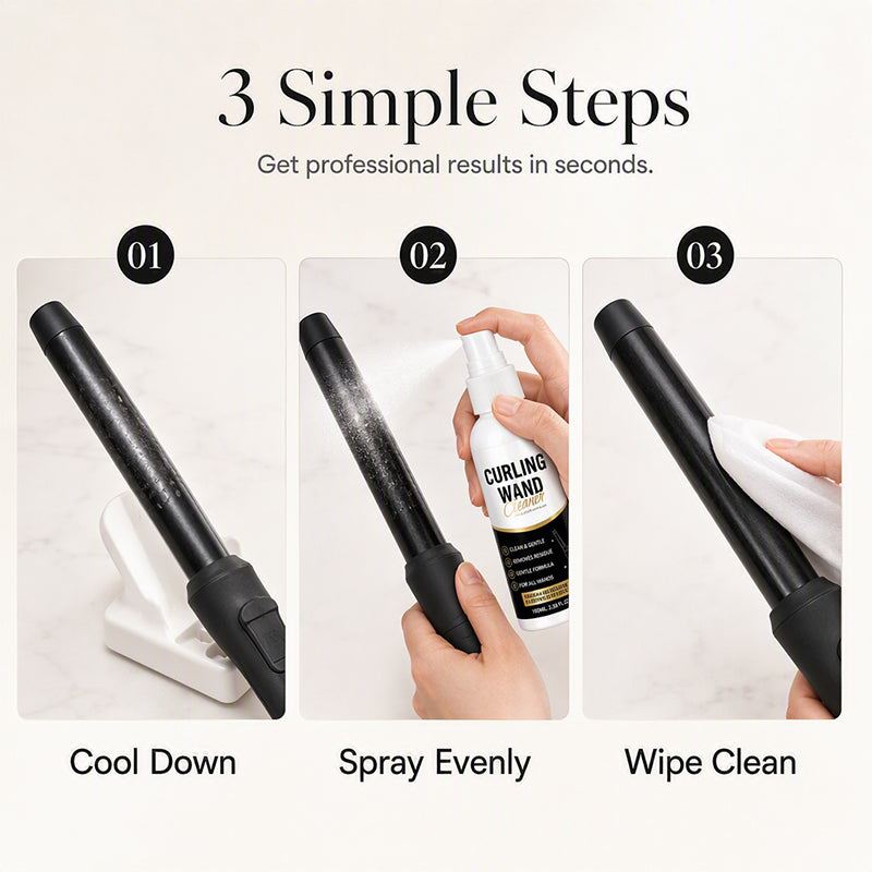 Styling Tool Cleaner Spray – Instant Residue Removal