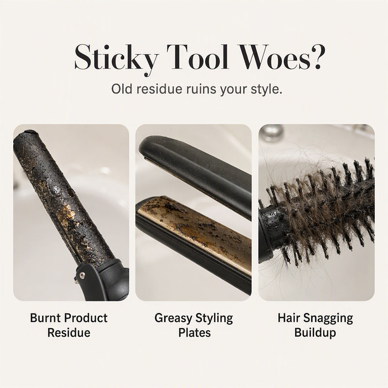 Styling Tool Cleaner Spray – Instant Residue Removal