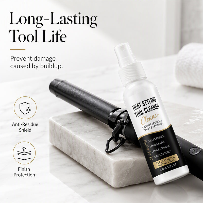 Styling Tool Cleaner Spray – Instant Residue Removal