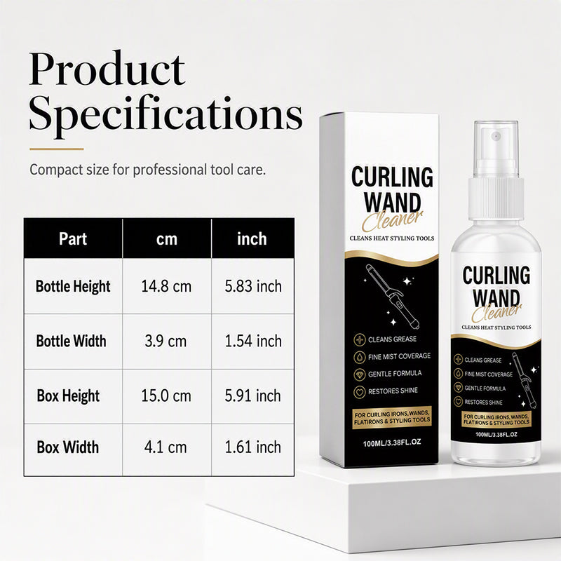 Styling Tool Cleaner Spray – Instant Residue Removal