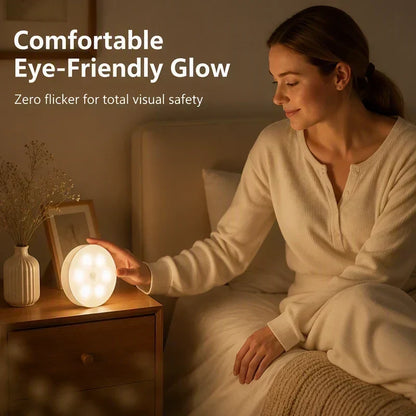 Light Up Anywhere Instantly! USB Rechargeable Motion Sensor Light