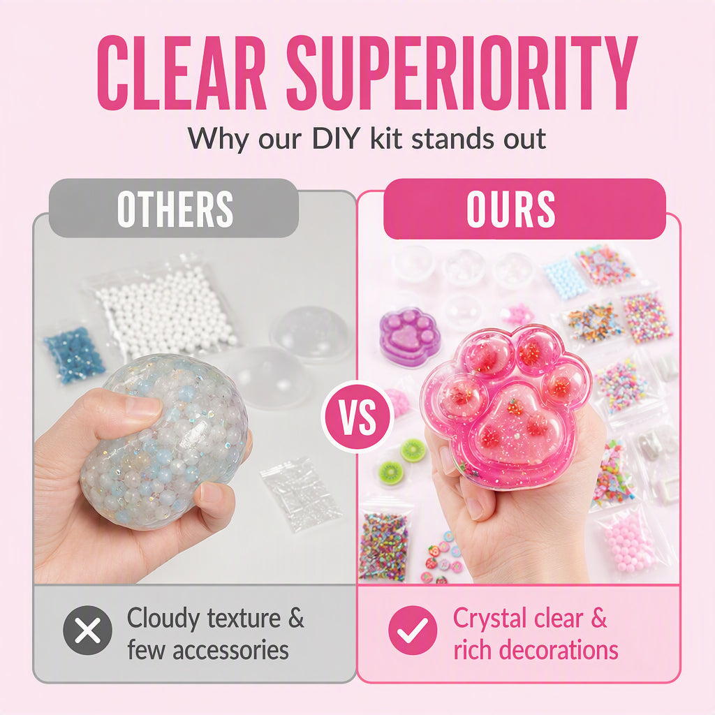 🧊 LIMITED‑TIME 50% OFF! ✨ DIY Fried Ice Squishy Toy Kit – Creative, Sensory‑relief, All‑in‑one 🎨
