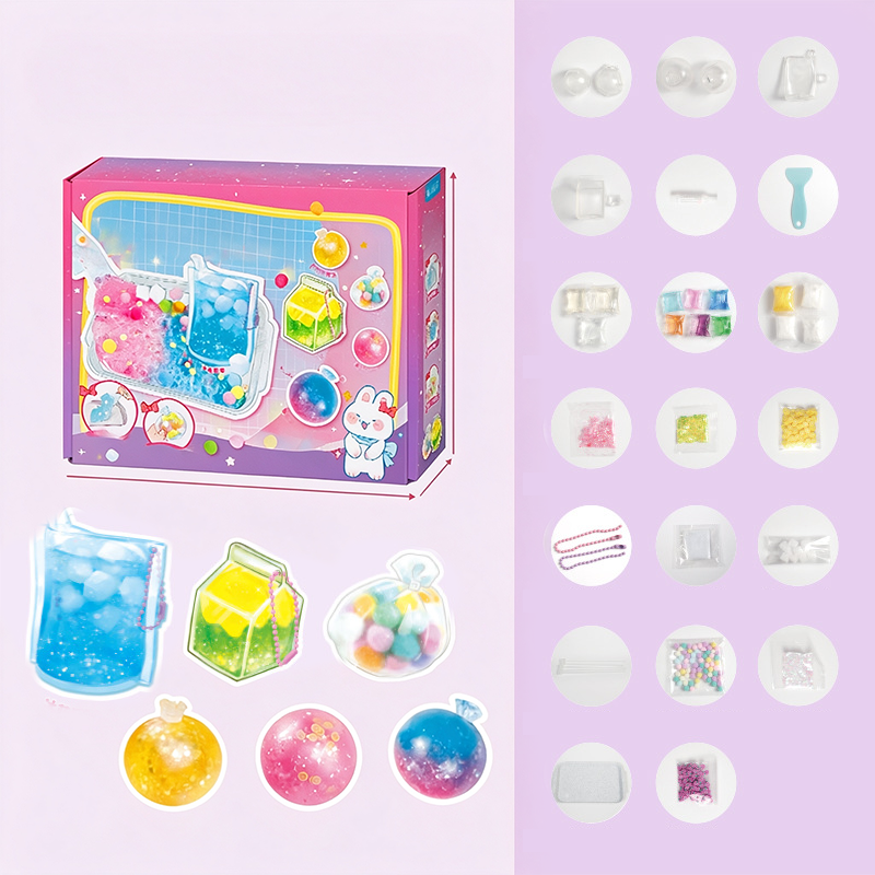 🧊 LIMITED‑TIME 50% OFF! ✨ DIY Fried Ice Squishy Toy Kit – Creative, Sensory‑relief, All‑in‑one 🎨