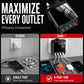 Charge 4 Devices Instantly! No-Overheat Fireproof USB Hub
