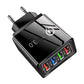 Charge 4 Devices Instantly! No-Overheat Fireproof USB Hub