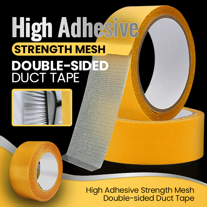 Bond Any Surface Instantly! No-Residue Tear-Proof Mesh Tape