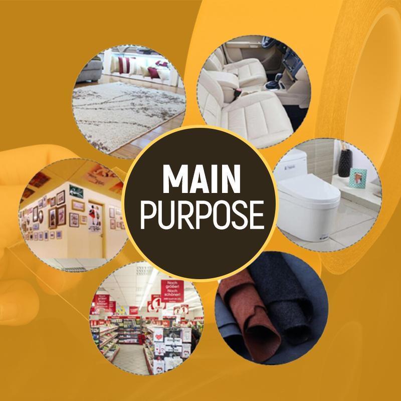 Bond Any Surface Instantly! No-Residue Tear-Proof Mesh Tape