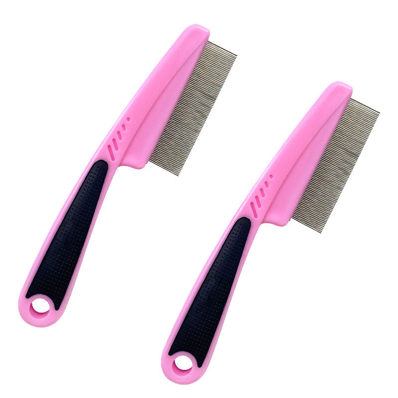 Remove Fleas Instantly! Ultra-Dense Stainless Steel Pet Comb