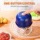Chop & Mince Instantly! One-Touch USB-C Mini Food Chopper